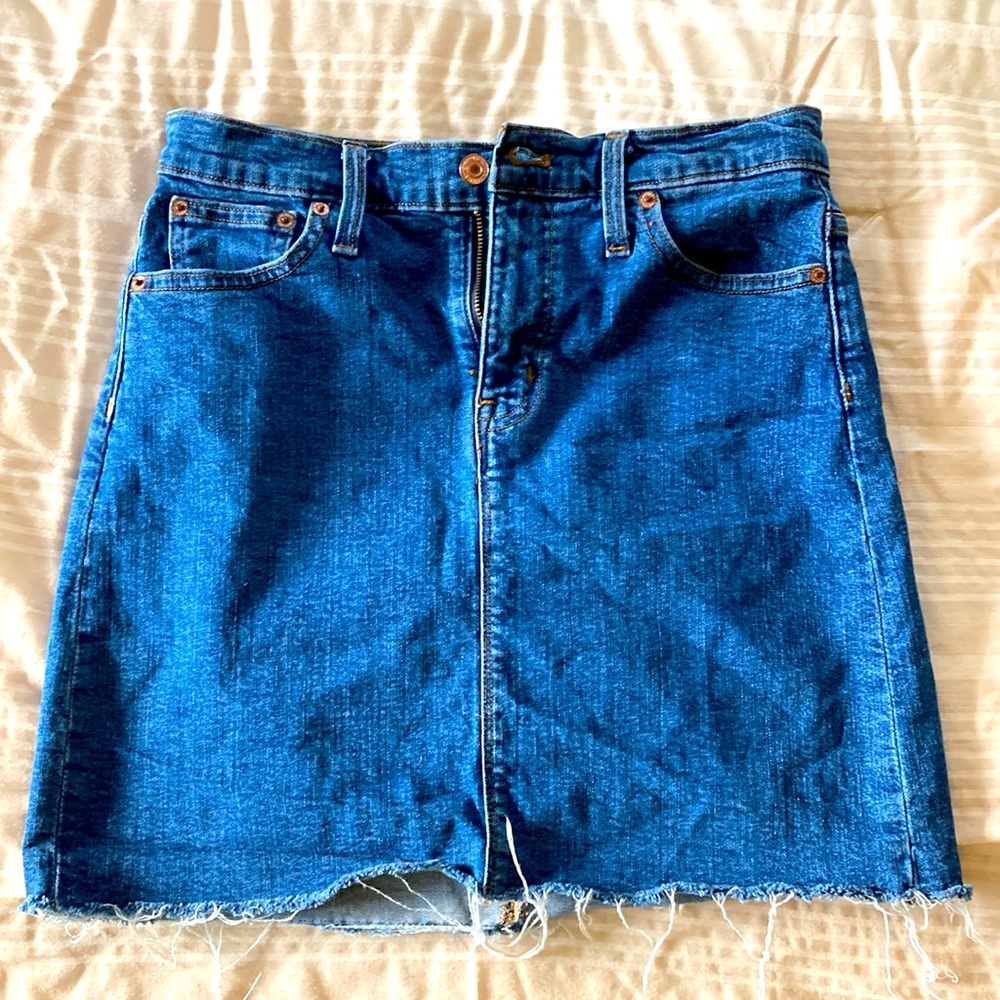 JCrew Mercantile Jean skirt